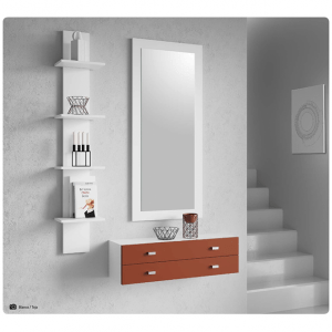 Mueble Auxiliar Blanco Teja 304