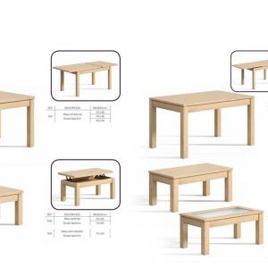 Mesa de Comedor/Centro Nova02