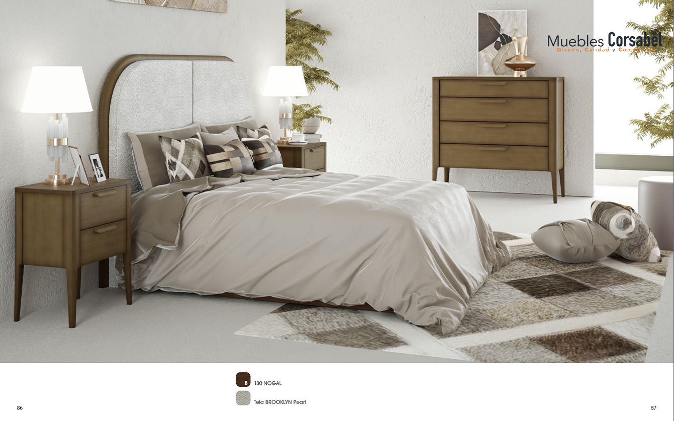 Dormitorio Terra Brooklin Nogal